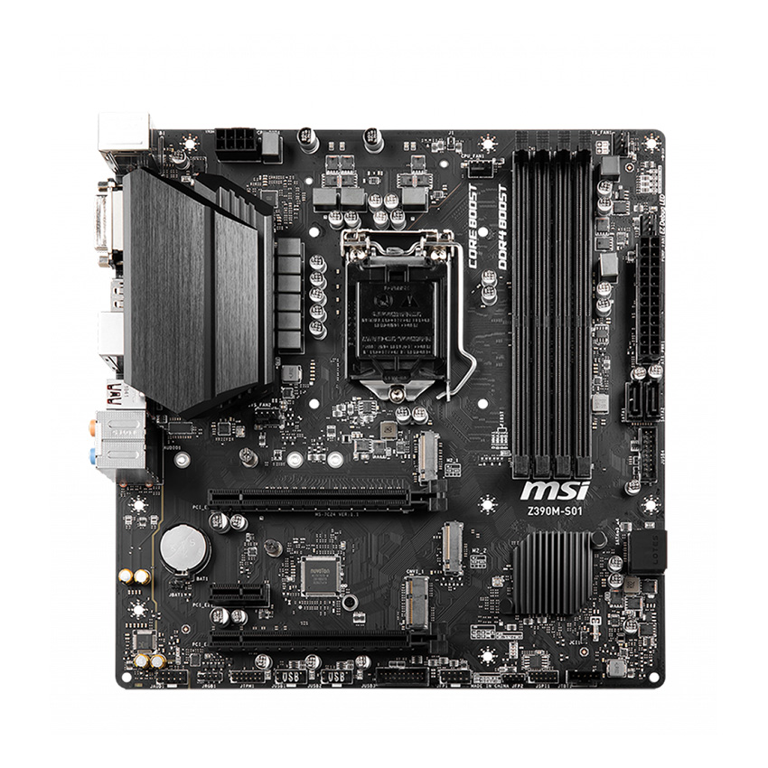 Mainboard MSI Z390M S01 4 khe RAM DDR4 ATX