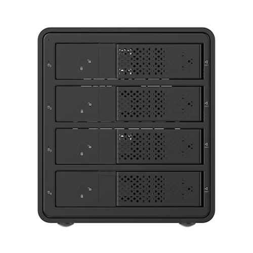 Hộp ổ cứng 3.5" 4 khe cắm SATA 3 USB 3.0 Type B - 9548U3-BK | Hàng chính hãng