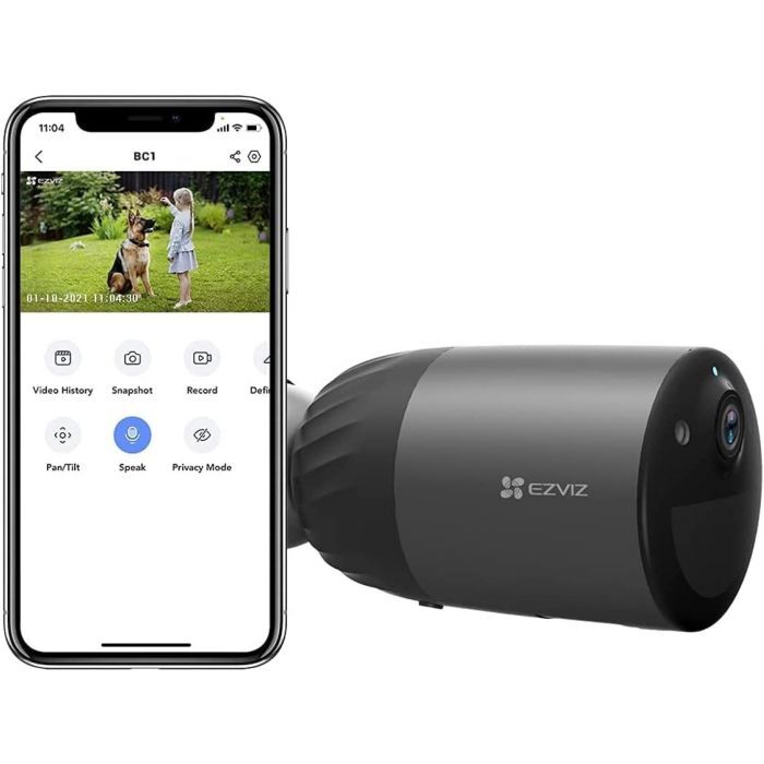 Camera không dây dùng pin  2MP Ezviz BC1C (dùng pin) | Hàng chính hãng