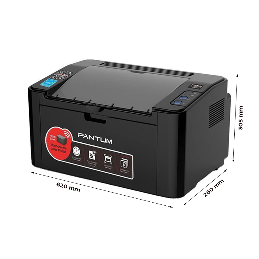 Máy in laser đơn năng PANTUM P2505W | Hàng chính hãng