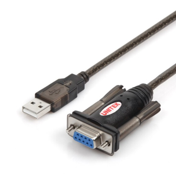 Cáp USB 2.0->Com 9L RS 232 1.5m UNITEK Y-105D | Hàng chính hãng