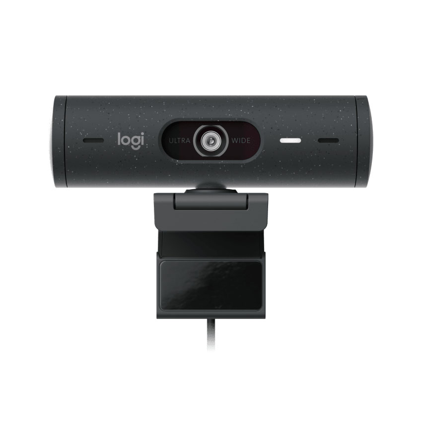 Webcam máy tính Logitech Brio 500 Black 960-001423 | Hàng chính hãng