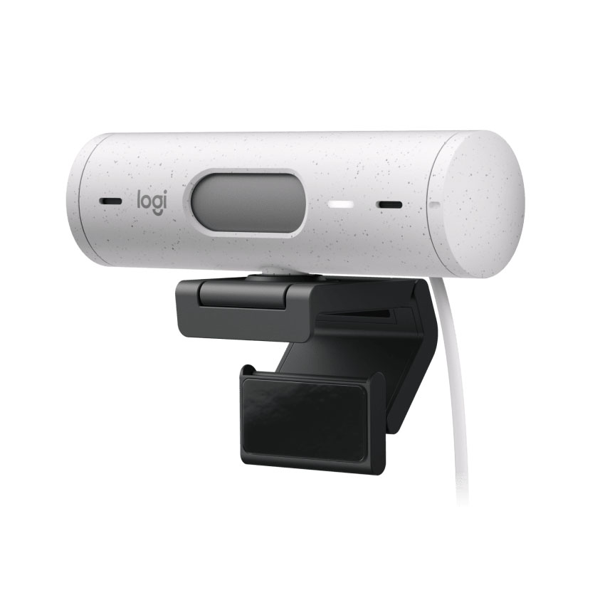 Webcam máy tính Logitech Brio 500 White 960-001429 | Hàng chính hãng