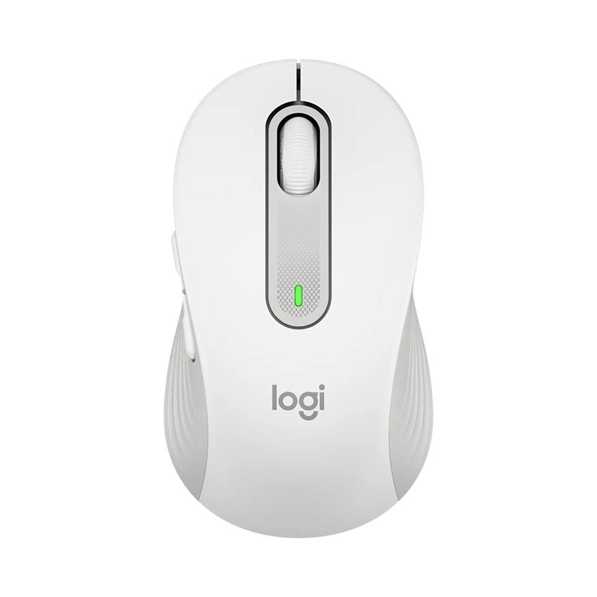 Chuột không dây Logitech M650L Signature màu trắng (Wireless/Bluetooth)_910-006249 | Hàng chính hãng