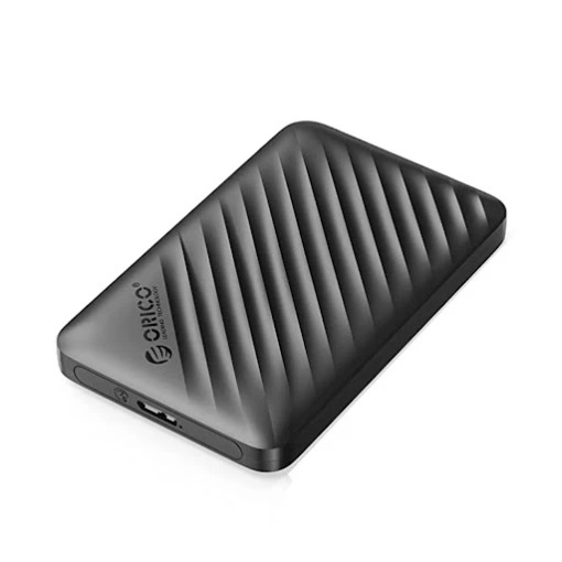 Hộp ổ cứng ORICO 2.5" SSD/HDD SATA 3 USB 3.0 - 2521U3-V1-BK | Hàng chính hãng