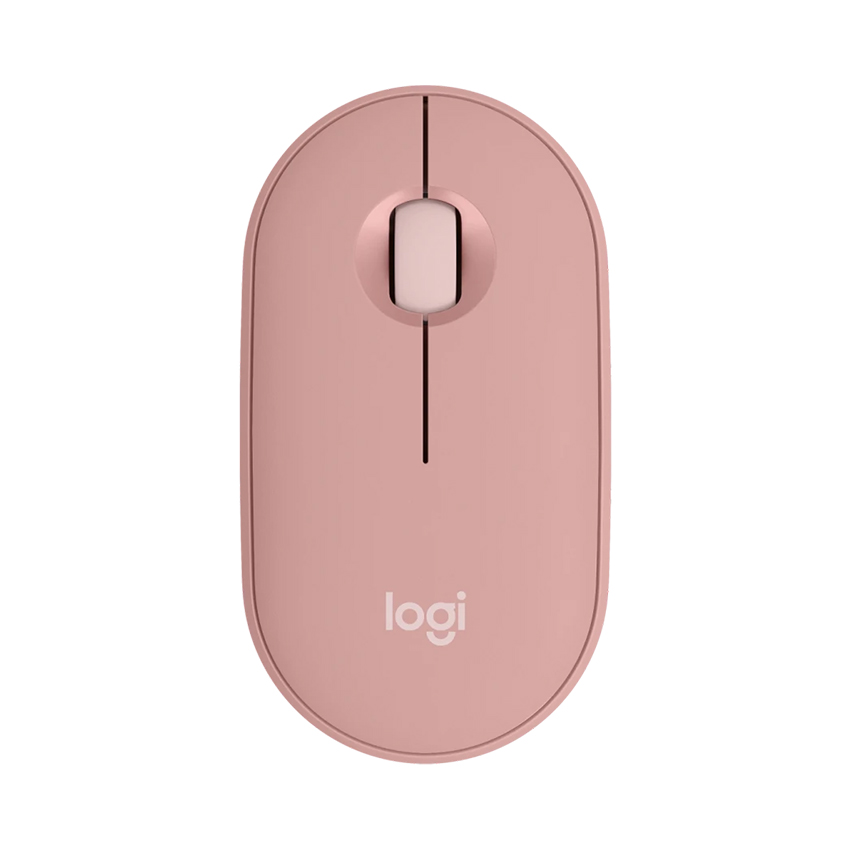 Chuột không dây Logitech Pebble M350s Màu Hồng (Wireless/Bluetooth) _ 910-006987 | Hàng chính hãng