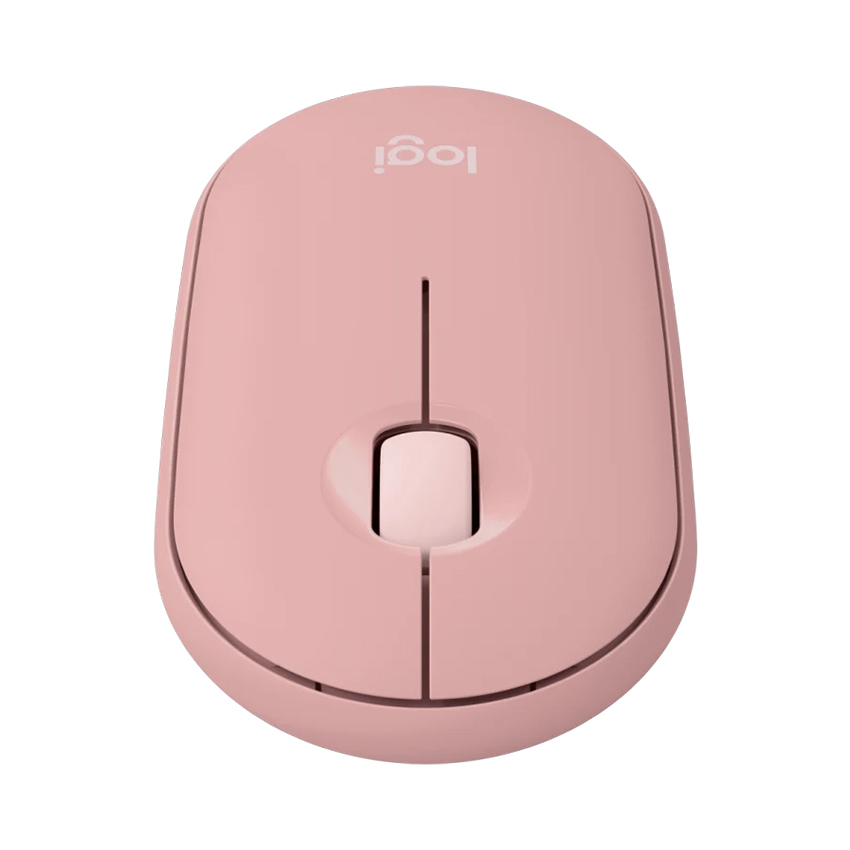 Chuột không dây Logitech Pebble M350s Màu Hồng (Wireless/Bluetooth) _ 910-006987 | Hàng chính hãng