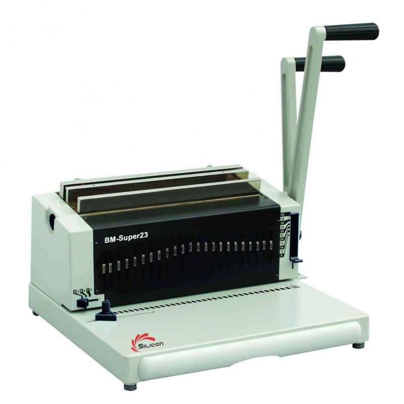 Máy đóng sách Silicon SUPER 23 | Hàng chính hãng