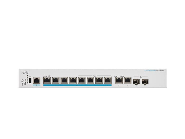 Thiết bị chuyển mạch Switch Cisco CBS350-8MGP-2X-EU | Hàng chính hãng