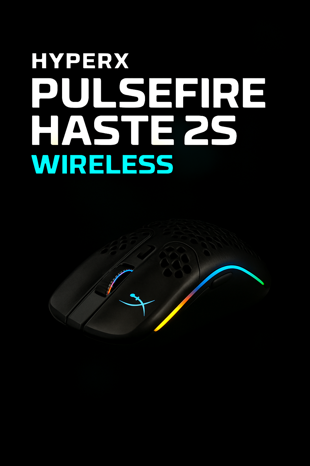 CHUỘT HYPERX PULSEFIRE HASTE II S WIRELESS