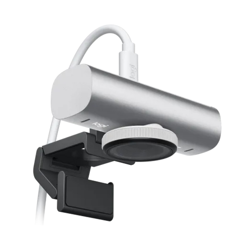 Webcam Logitech Mx Brio 4K Ultra HD - Màu xám_960-001561 | Hàng chính hãng