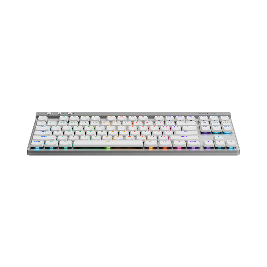 Bàn phím cơ Logitech G515 LightSpeed TKL Wireless White_920-012581 | Hàng chính hãng