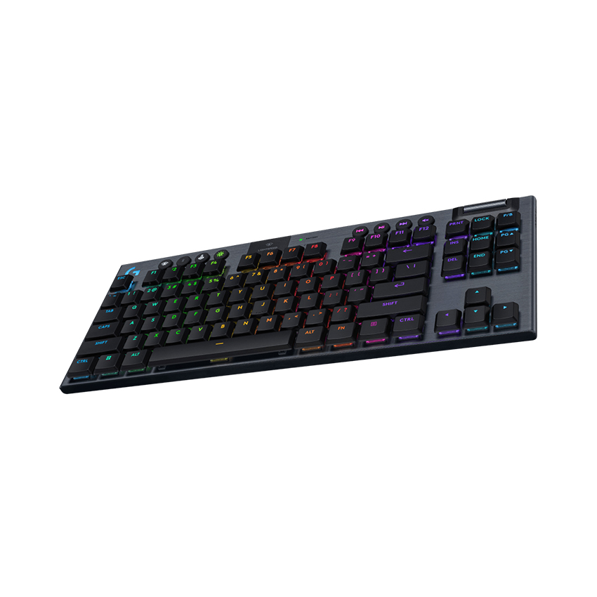 Bàn phím cơ không dây Logitech G915 X TKL Lightspeed (Wireless/Rgb/Tactile/Đen)_920-012726 | Hàng chính hãng
