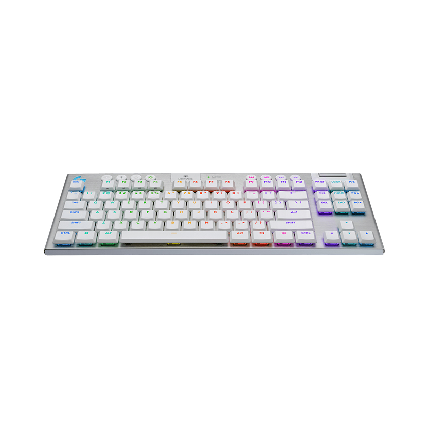 Bàn phím cơ không dây Logitech G915 X TKL Lightspeed (Wireless/Rgb/Tactile/Trắng)_920-012738 | Hàng chính hãng
