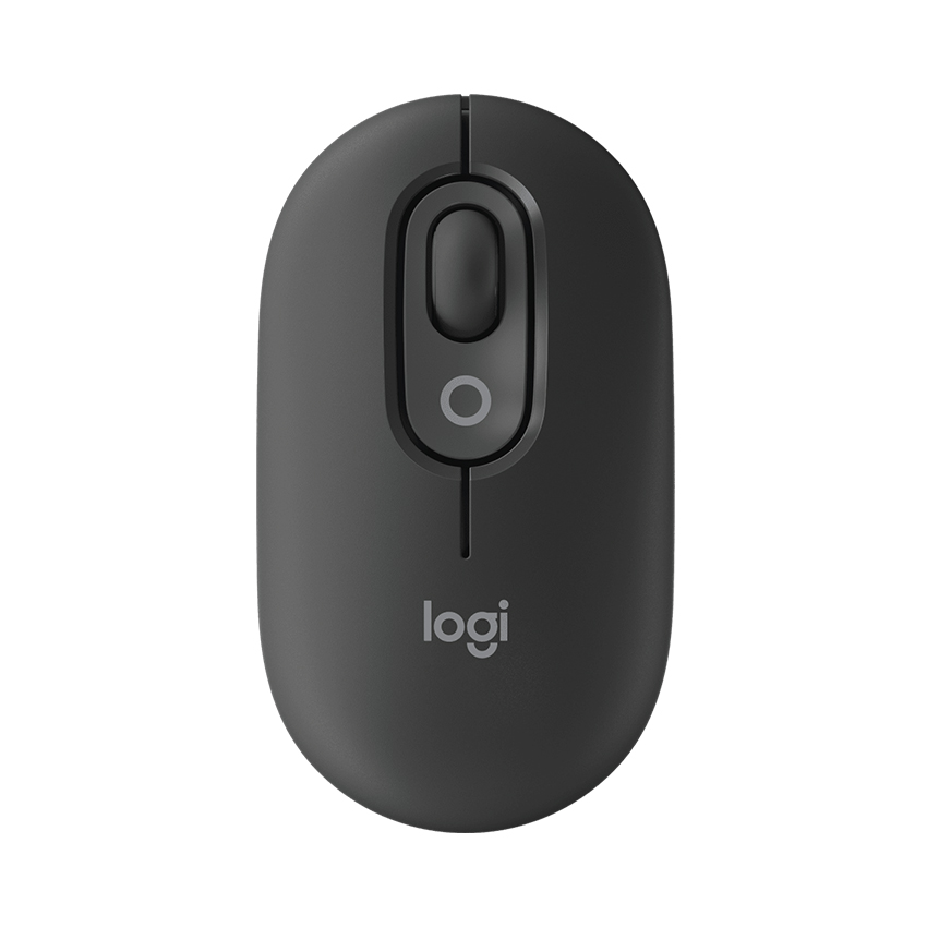 (MOUSE) LOGITECH POP WITH EMOJI NEW WIRELESS/BLUETOOT/ĐEN (GRAPHITE) - 910-007401 | Hàng chính hãng
