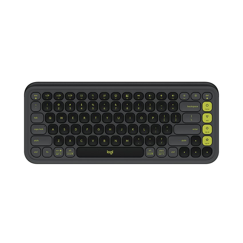 Bàn phím cơ không dây Logitech POP ICON Keys màu Đen - 920-013083 | Hàng chính hãng