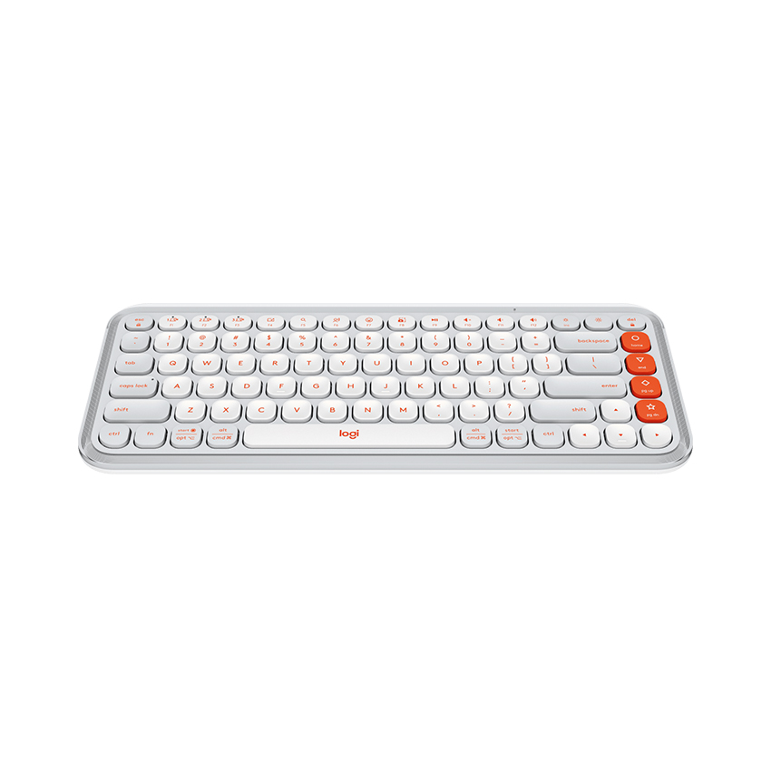 Bàn phím cơ không dây Logitech POP ICON Keys màu Trắng - 920-013084 | Hàng chính hãng