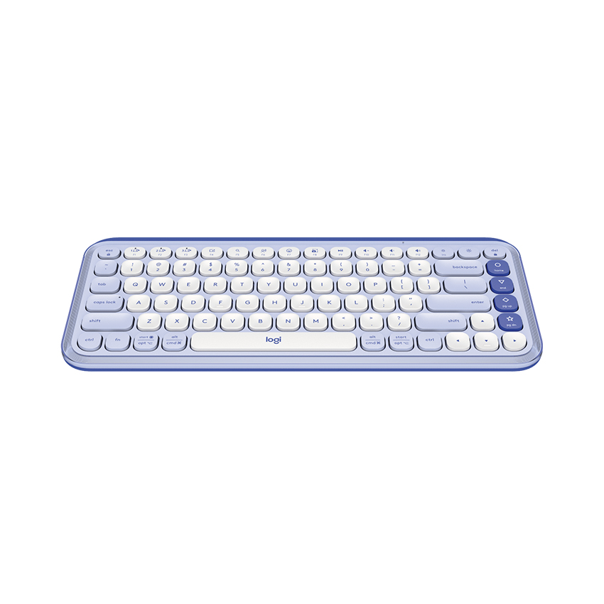 Bàn phím cơ không dây Logitech POP ICON Keys màu Tím - 920-013086 | Hàng chính hãng