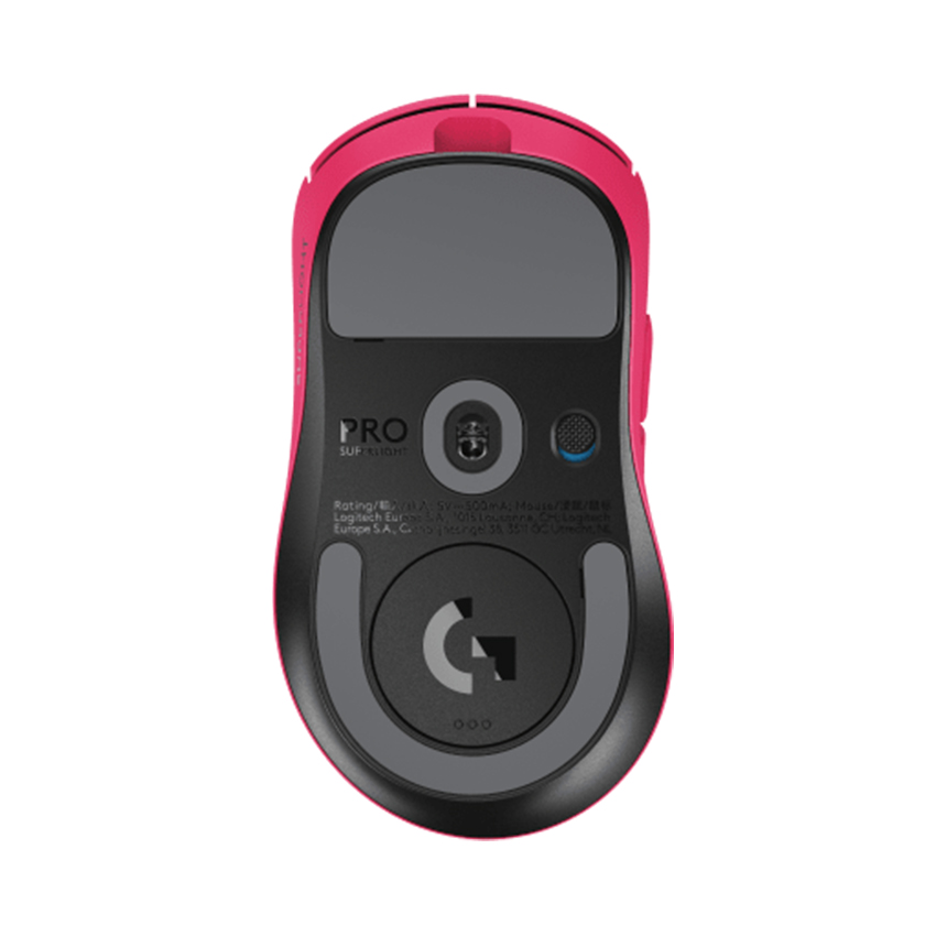 Chuột Gaming không dây Logitech Pro X SuperLight 2 DEX Lightspeed Hồng(910-007375) | Hàng chính hãng
