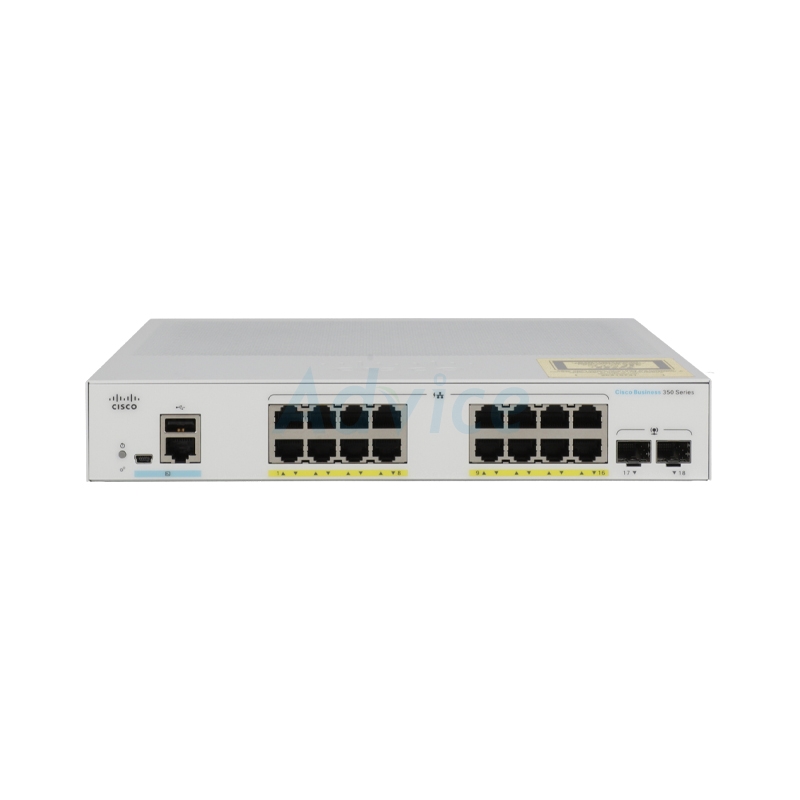 Thiết bị chuyển mạch Switch Cisco CBS350-16P-2G-EU | Hàng chính hãng