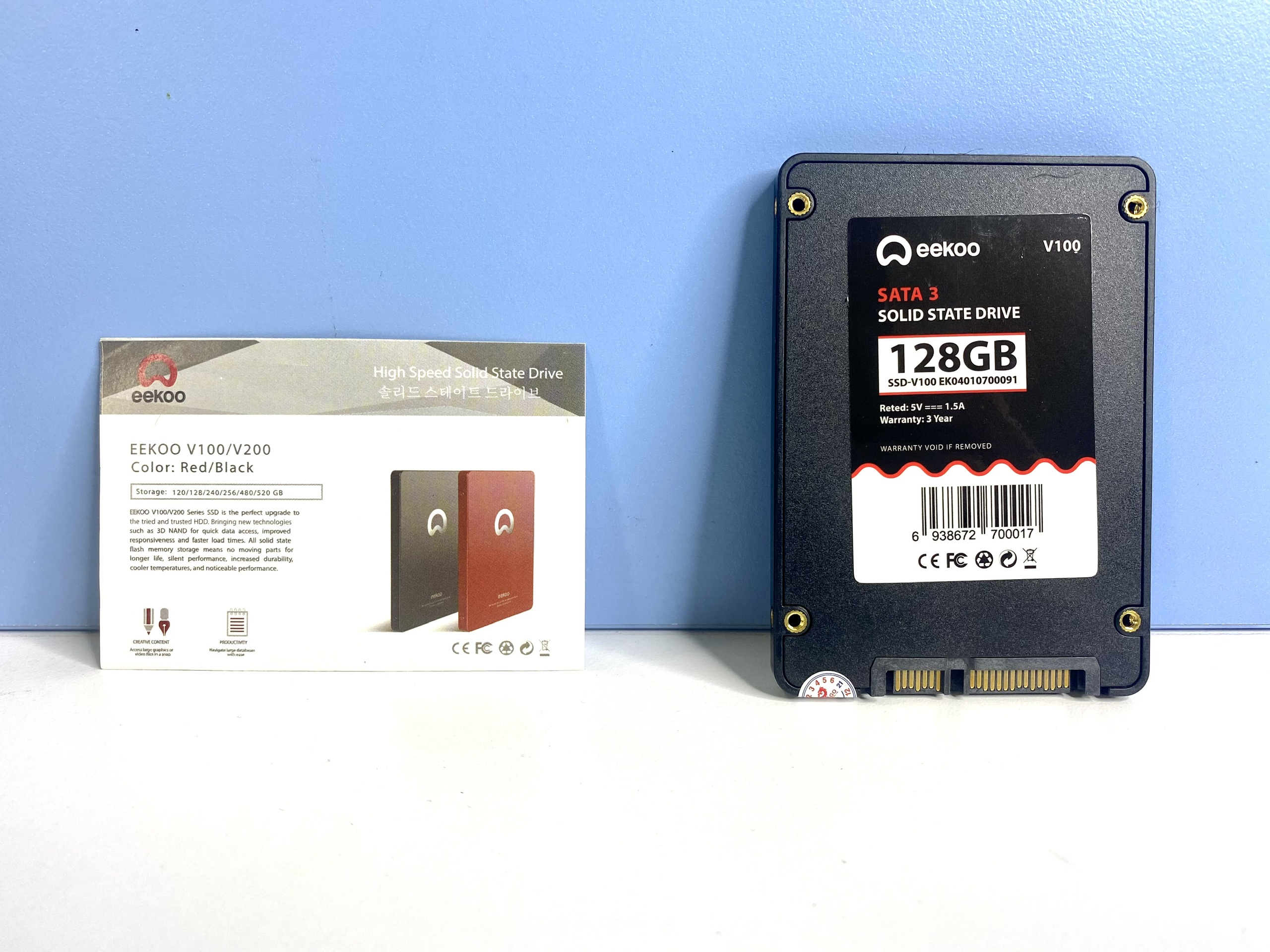 Ổ Cứng SSD 128GB EEKOO V100 2.5 inch SATA3