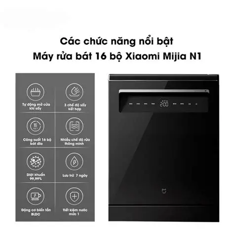 Xiaomi Mijia N1 2023 - Máy Rửa Bát 16 Bộ