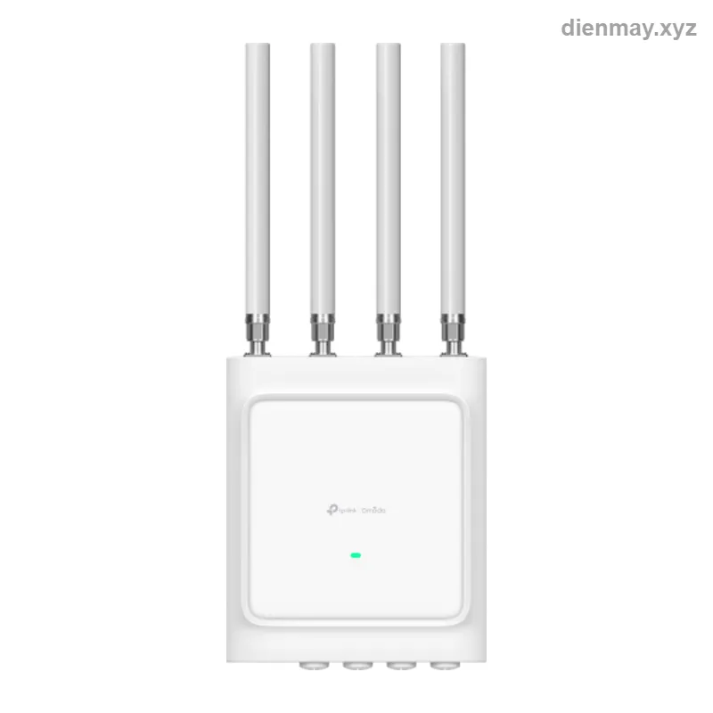Access Point Wi-Fi 6 Omada EAP668-Outdoor HD AX3600 IP68 ngoài trời - Khu vực ngoài trời, kho bãi, resort cần phủ sóng Wi-Fi 6 mật độ cao