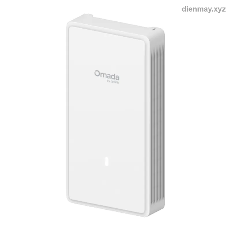 Access Point Wi-Fi 7 Omada EAP725-Wall BE5000 Dual-Band ốp tường - Khách sạn, căn hộ, phòng học cần Wi-Fi 7 ốp tường kèm cổng mạng