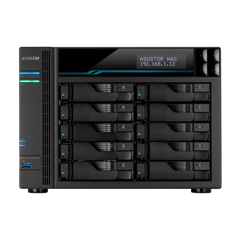 Thiết bị lưu trữ NAS ASUSTOR AS6510T | Hàng chính hãng