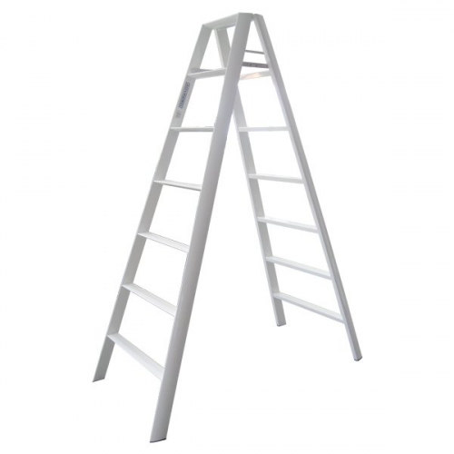 Thang nhôm ADVINDEQ AV307 (White) 14 bậc | Hàng chính hãng