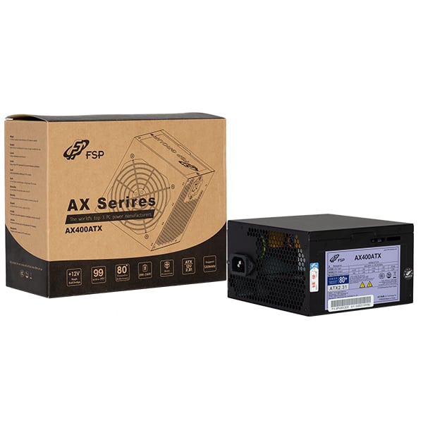 Nguồn FSP AX Series 400ATX - Power Supply Active PFC