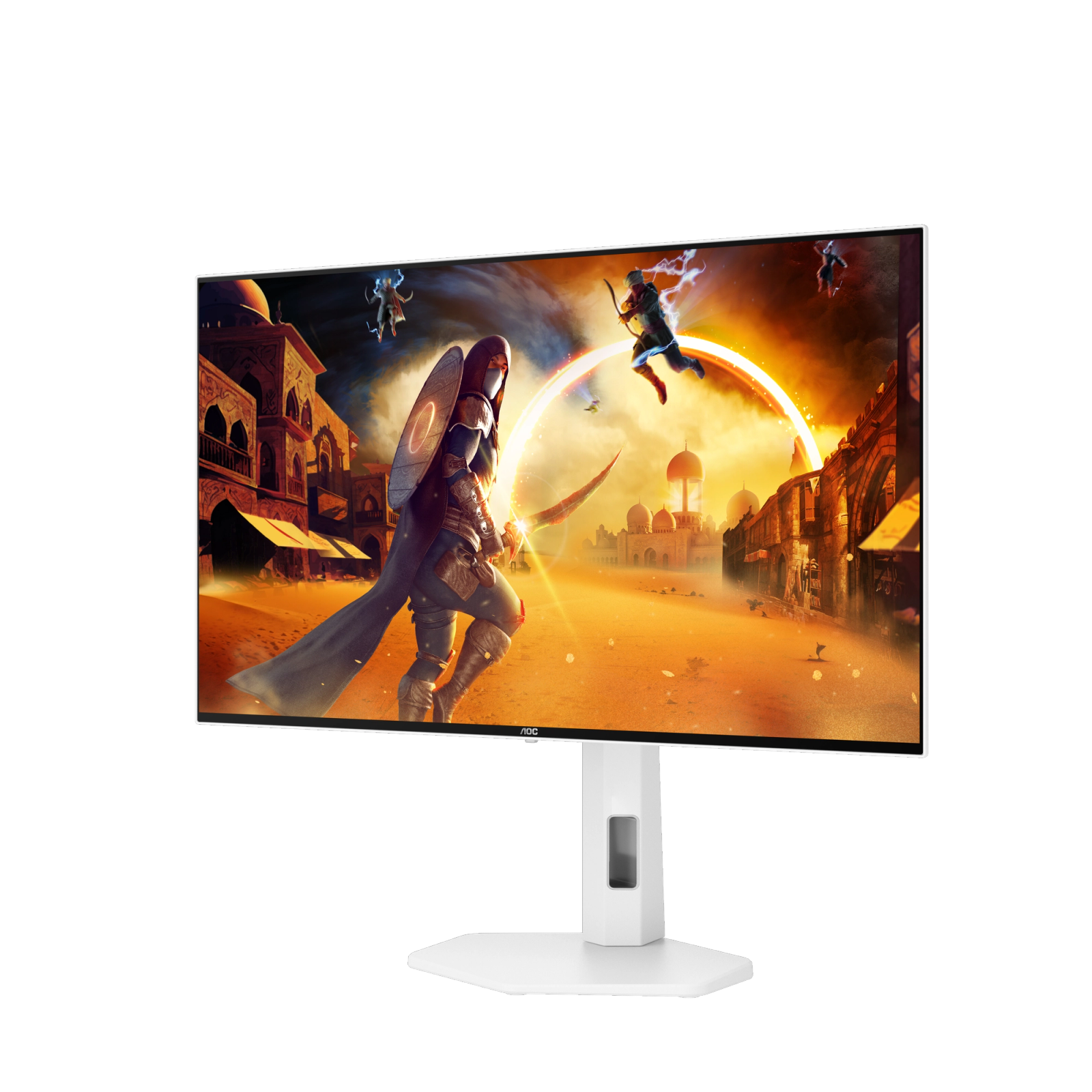 Màn hình OLED AOC Q27G4ZDP/WS/71 26.5" màu trắng cho góc máy đẹp