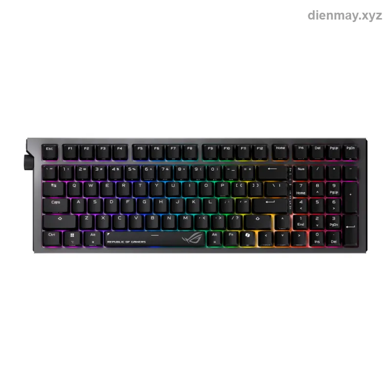 Bàn phím cơ không dây ASUS ROG Strix Morph 96 NX Storm Switch - Game thủ và người dùng cần bàn phím không dây đủ phím số