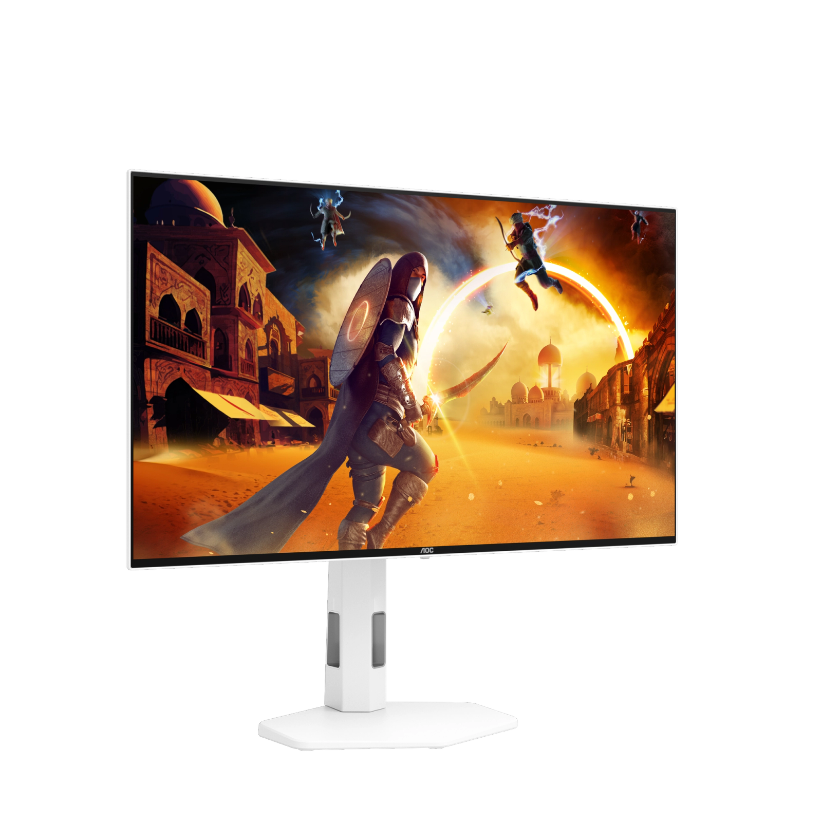 Màn hình OLED AOC Q27G4ZDP/WS/71 26.5" màu trắng cho góc máy đẹp