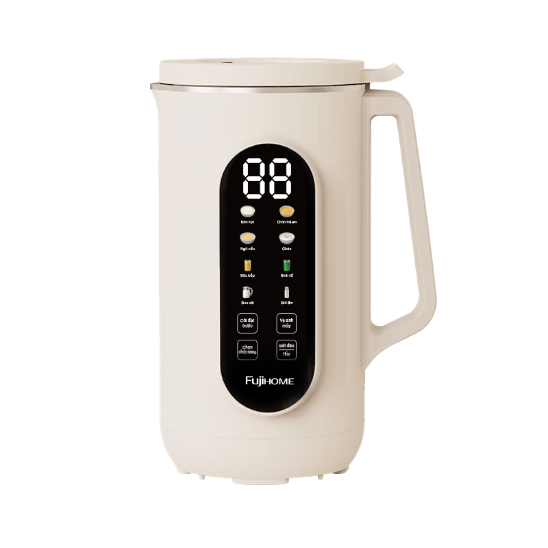 Máy làm sữa hạt Fujihome SM1636 1 lít – hẹn giờ tối, sáng có sữa nóng cho cả nhà