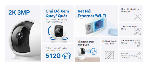 CameraIP Tapo C212 | Hàng chính hãng