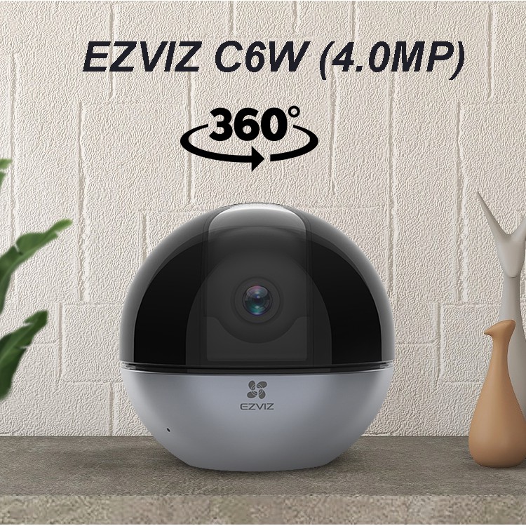 Camera quay quét WiFi Ezviz C6W - Tích hợp AI | Hàng chính hãng
