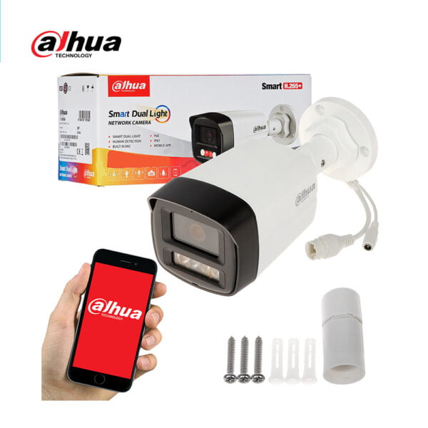 Camera IP 2MP DAHUA DH-IPC-HFW1239TL1-A-IL-VN có mic | Hàng chính hãng