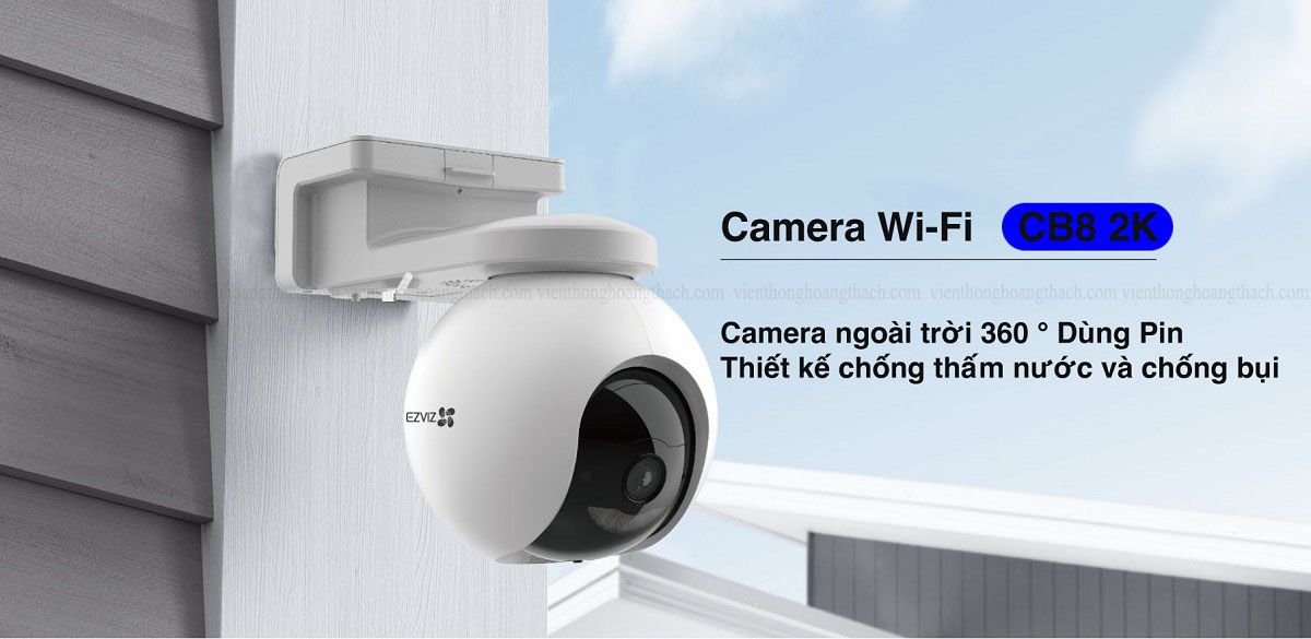 Camera WiFi 2K - H.265 Ezviz CB8 | Hàng chính hãng