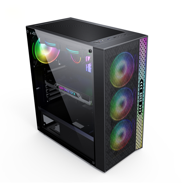 VỎ CASE SAMA 2056 (ATX-3 FAN RGB) | Hàng chính hãng