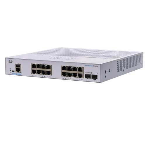 Thiết bị chuyển mạch Switch Cisco CBS350-16T-2G-EU | Hàng chính hãng