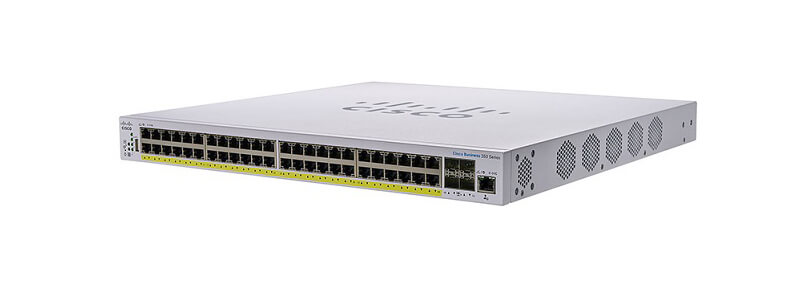 Thiết bị chuyển mạch Switch Cisco CBS350-48NGP-4X-EU | Hàng chính hãng