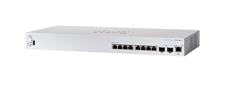Thiết bị chuyển mạch Switch Cisco CBS350-8XT-EU | Hàng chính hãng