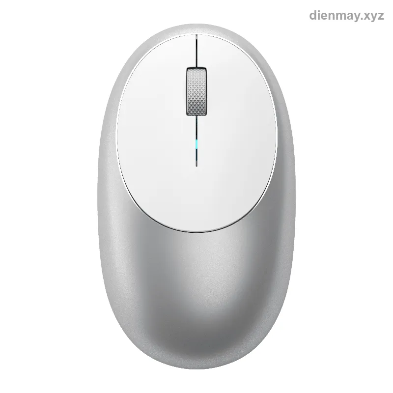 Chuột Không Dây Satechi M1 Bạc Cho MacBook - Sạc Pin, Kết Nối Bluetooth