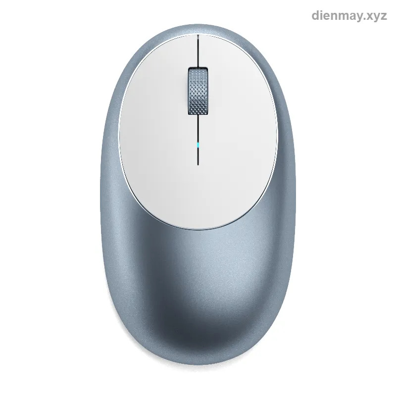 Chuột Không Dây Satechi M1 Xanh Dương Cho MacBook - Sạc Pin, Kết Nối Bluetooth