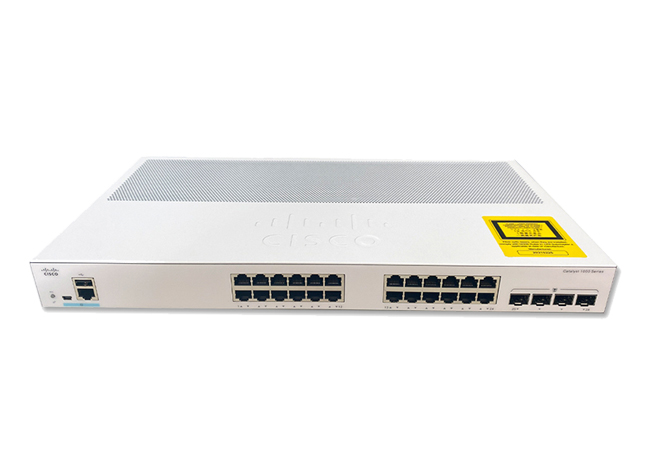 Switch Cisco C1000-24T-4X-L 24x 10/100/1000 Ethernet ports, 4x 10G SFP+ uplinks | Hàng chính hãng