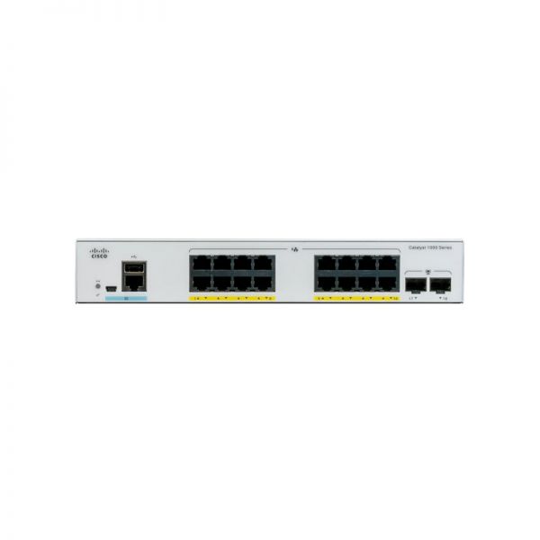 Thiết bị chuyển mạch Switch Cisco C1000-16FP-2G-L | Hàng chính hãng