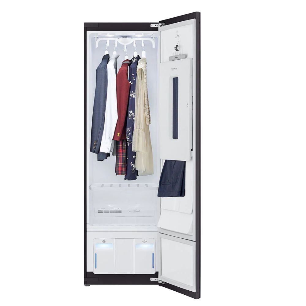 Tủ chăm sóc quần áo thông minh LG Styler Inverter 5 móc SC5MNR4G Mầu Xanh Lá Cây Mới 2024 | Hàng chính hãng