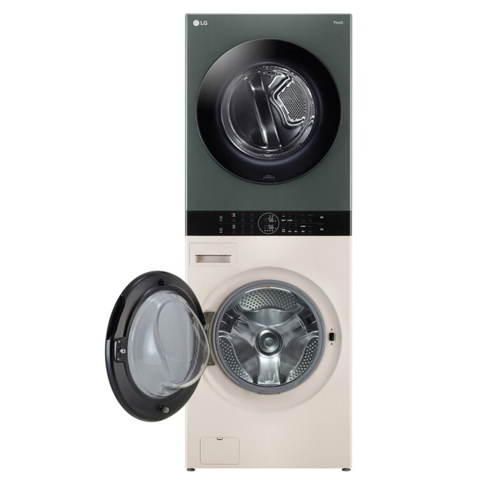 Tháp giặt sấy LG Inverter giặt 25 kg - sấy 17 kg WT2517NHEG Mới [2024] | Hàng chính hãng