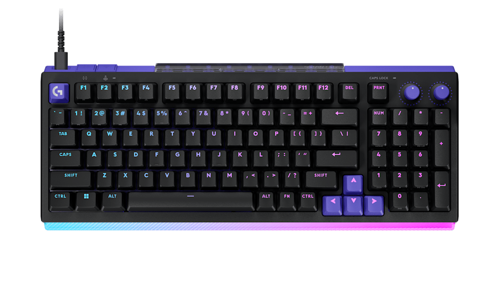 Bàn phím Logitech G512 X 98 đen, switch Tactile (920-013988)